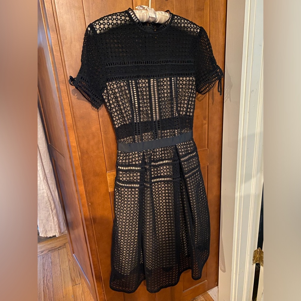 Self Portrait Aurelia lace midi dress.